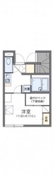 レオパレス北出島の物件間取画像